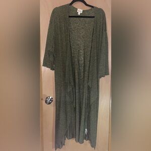 Olive green LulaRoe Shirley